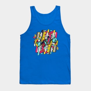 Abstract Pop Art Deconstructed Tank Top